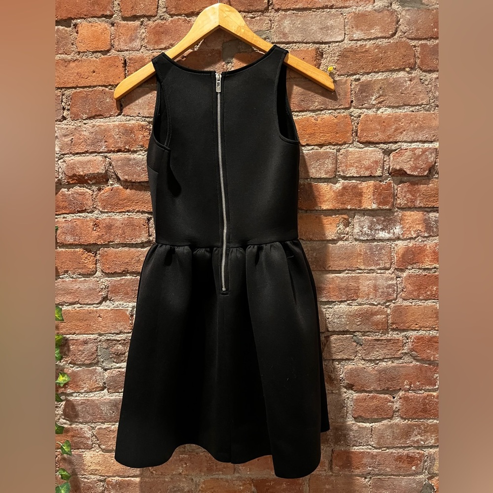 Acqua black tulip skirted LBD.  Zippered back.  Fabulous condition